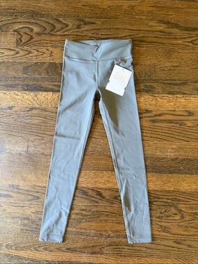 Athleta Girls' Grey High-Rise Chit Chat Tight